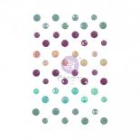 Say It In Crystals - Watercolor Floral