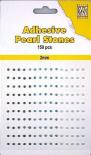 Adhesive pearls (2mm) - Blue