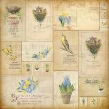 Papīrs 30x30cm - Botany spring 5