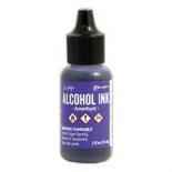 Alcohol ink - Amethyst