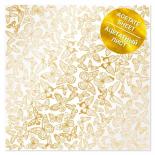 Acetate sheet - Golden Butterflies