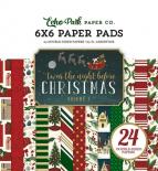 Paper pad 15x15 cm - Twas The Night Before Christmas