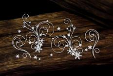 Snowflake decors #3
