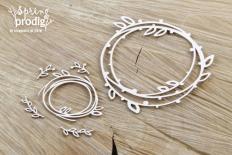 Chipboard - Wreaths