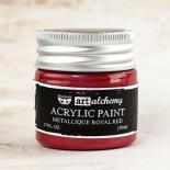 Prima acrylic paint - Royal Red