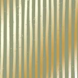 Lapa ar folija zīmējumu - Golden Stripes Olive