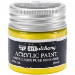 Prima acrylic paint - Metallique Pure Sunshine