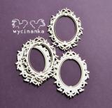 Chipboard - Oval frames