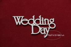 Chipboard - Wedding day
