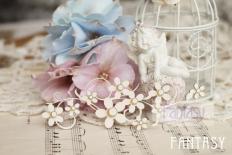 Chipboard - Branch with flowers