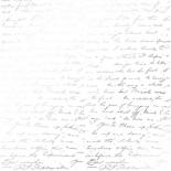 Lapa ar folijas zīmējumu - Silver Text White