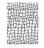 Embossing folder -  Croc by Tim Holtz