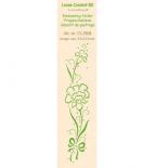Border embossing folder - Carnation