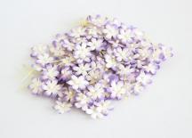 Tiny flowers - White and llilac