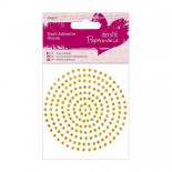 Adhesive stones 3mm - Gold