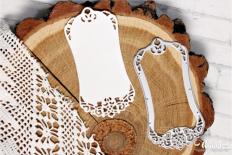 Cutting die - Ar deco Tag