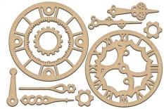 MDF chipboard - Clock