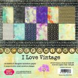 Paper 30x30 cm - I love Vintage