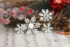 Chipboard - Scandinavian snowflakes