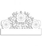 Cutting die - Floral Half
