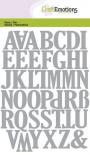 Cutting die - Alphabet