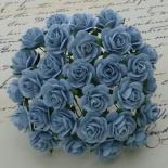 Roses 10mm -  - Baby blue