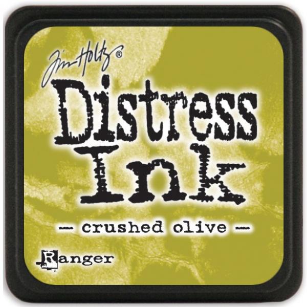 Distress ink (Crushed olive)