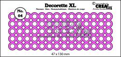 Cutting die - circles with dots