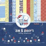 Papīrs 15x15 cm - Zoe & Ziggys Sailing Adventures