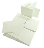 Cards and envelopes (ivory) 50pcs