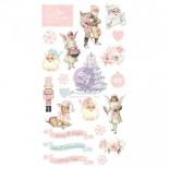 Uzlīmes - Christmas Sparkle Puffy Stickers