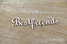 Chipboard - Best friends