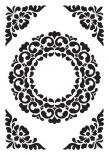 Embossing folder - Ornament frame