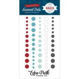 Enamel dots - A Perfect Winter