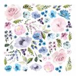 Papīra elementi - Watercolor Floral - Ephemera 2