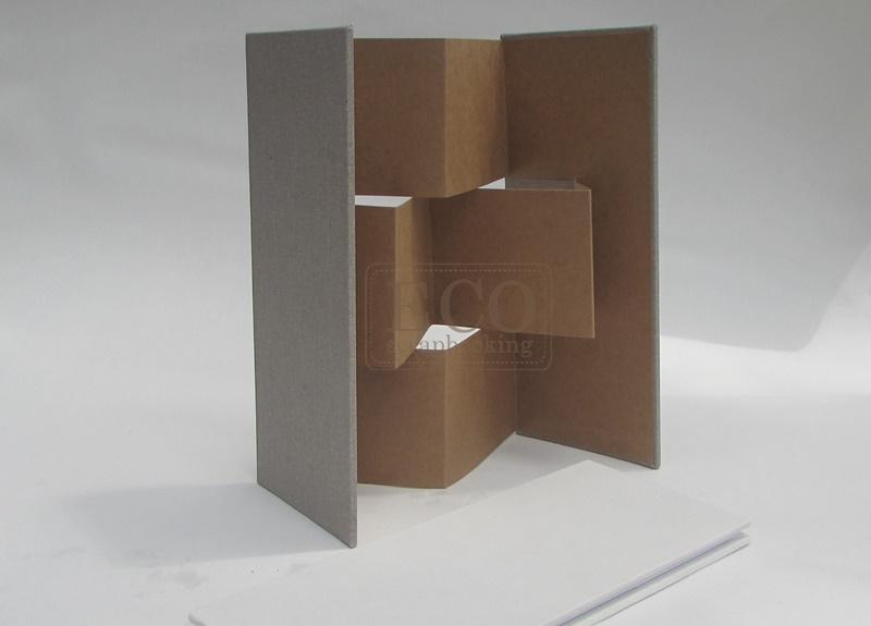 Card base 38x22 cm - Kraft