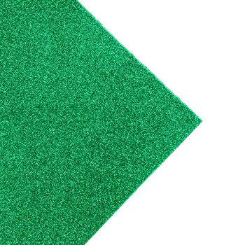 Glitter foam 2mm - Green