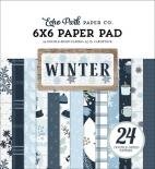Бумага 15x15cm - Winter