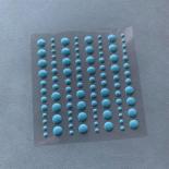 Enamel dots - Aqua